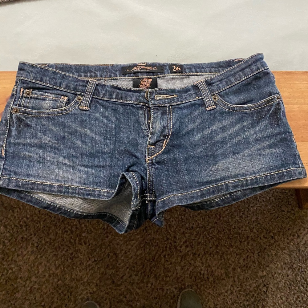 Ed Hardy Jean Shorts